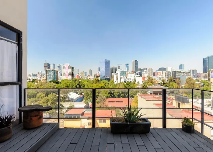 Spectacular 3br Triplex In Roma Norte Appartement