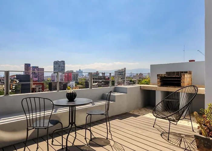 Spectacular 3br Triplex In Roma Norte Appartement *